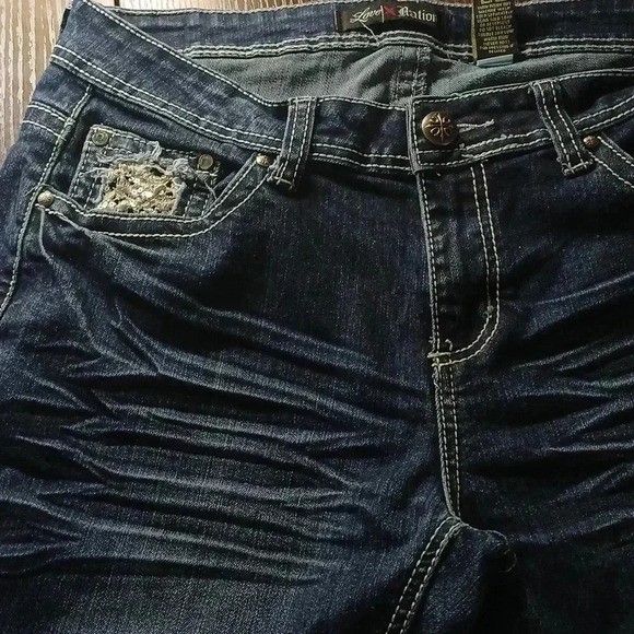 Lady Jeans size 12. Used twice. Smoke free home. - Picture 5 of 8